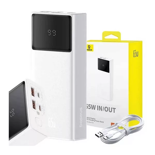 پاوربانک بیسوس مدل 65W P10022906213 ظرفیت 20000 میلی آمپرساعت
