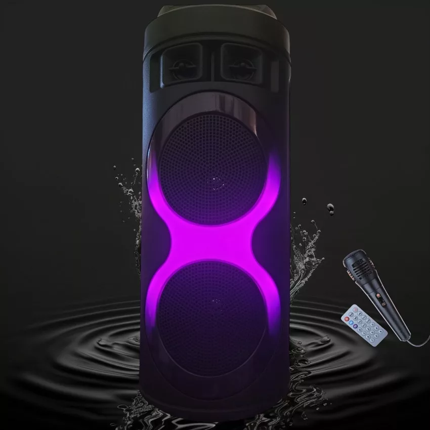 اسپیکر بلوتوثی قابل حمل مدل 3000mah 10wx2