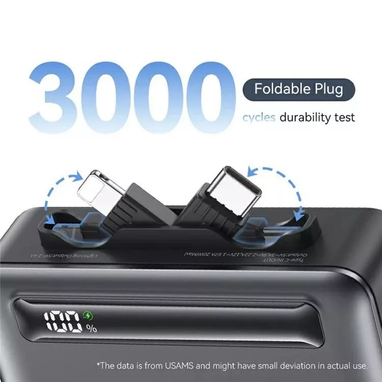 مینی پاوربانک یوسمز مدل CD233 ظرفیت 4500 میلی آمپر ساعت