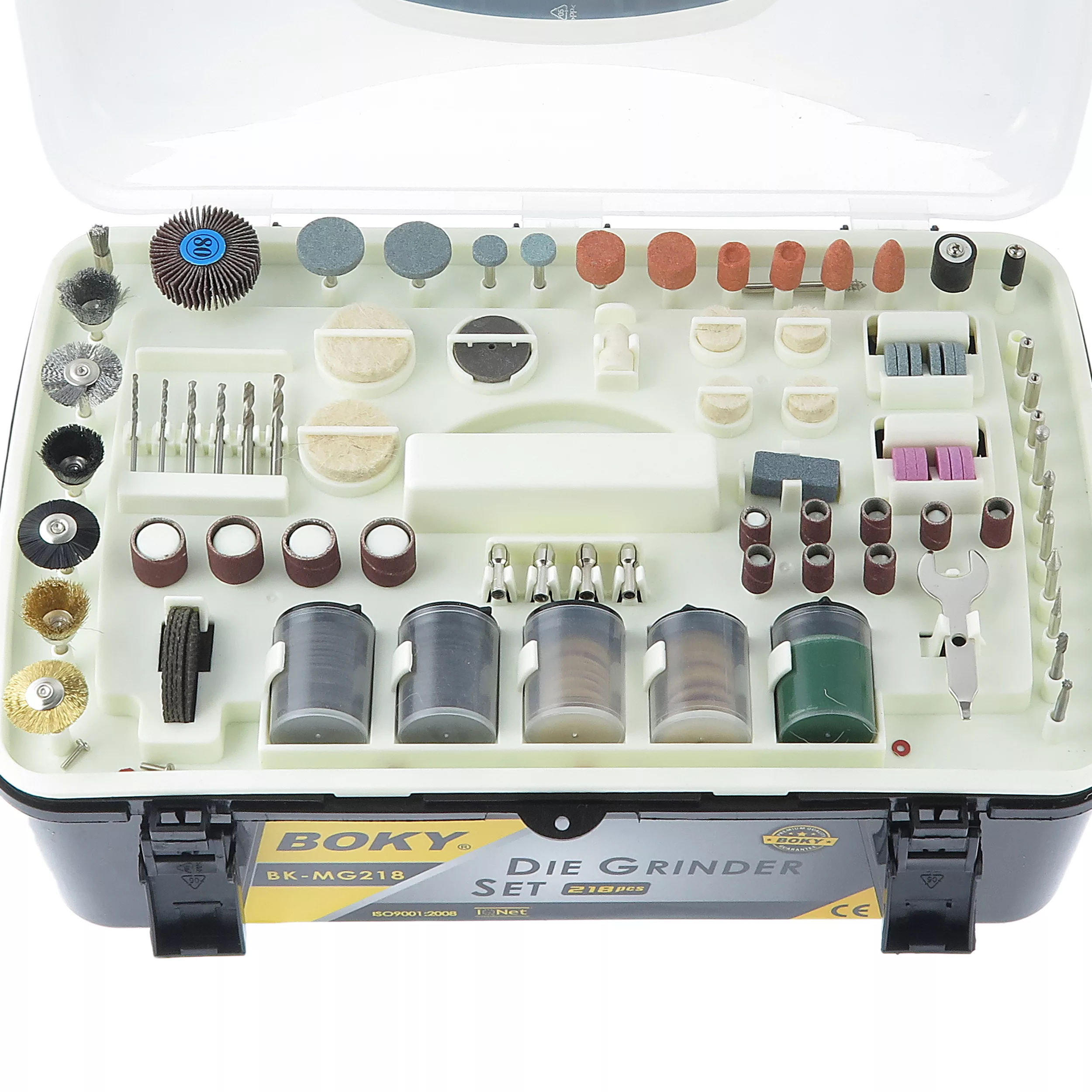 فرز انگشتی مینیاتوری بوکی مدل BK-MG218-220W مجموعه 218 عددی