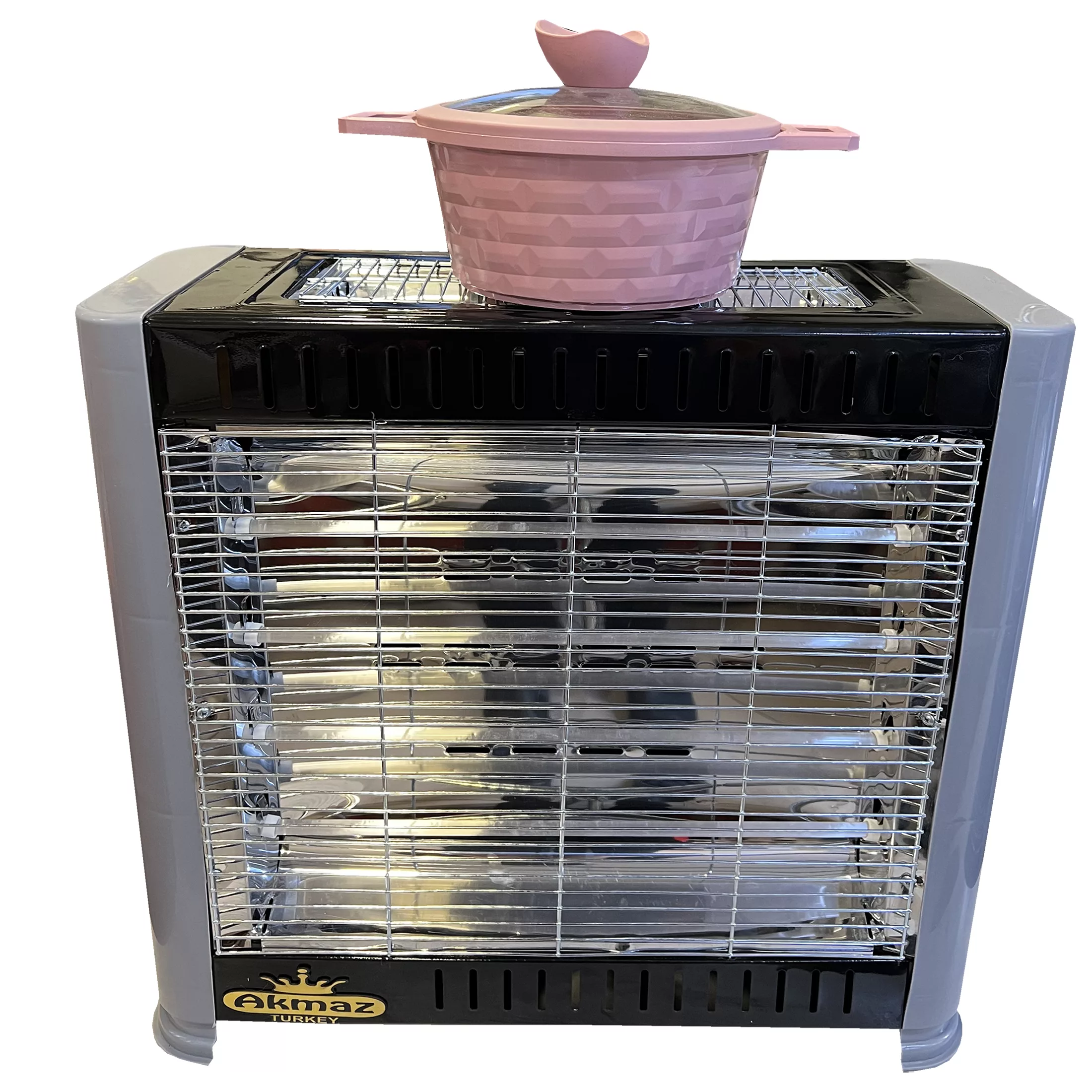 بخاری برقی آکماز مدل 5 شعله فن دار 2600