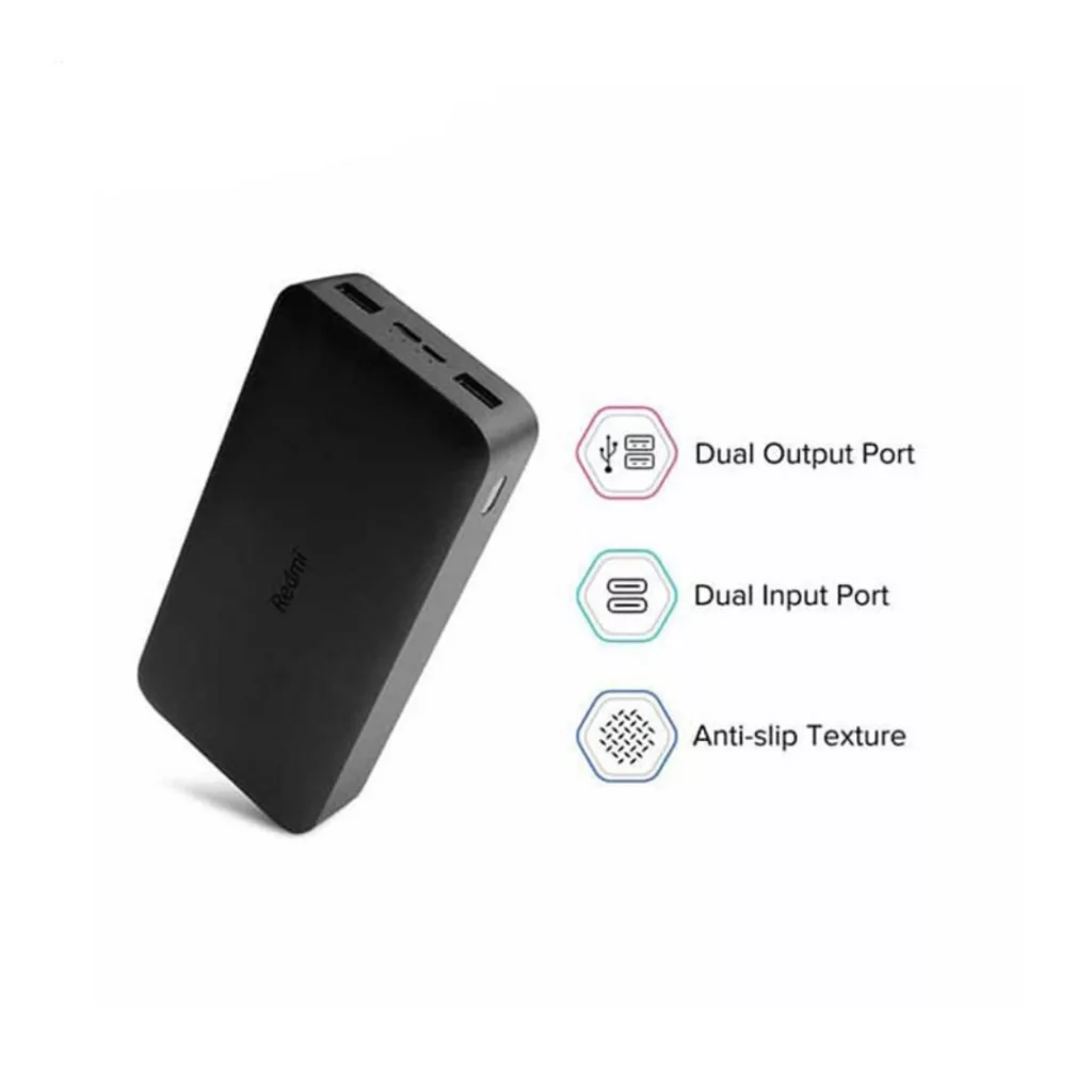 پاوربانک مدل Redmi ظرفیت 20000 میلی آمپرساعت