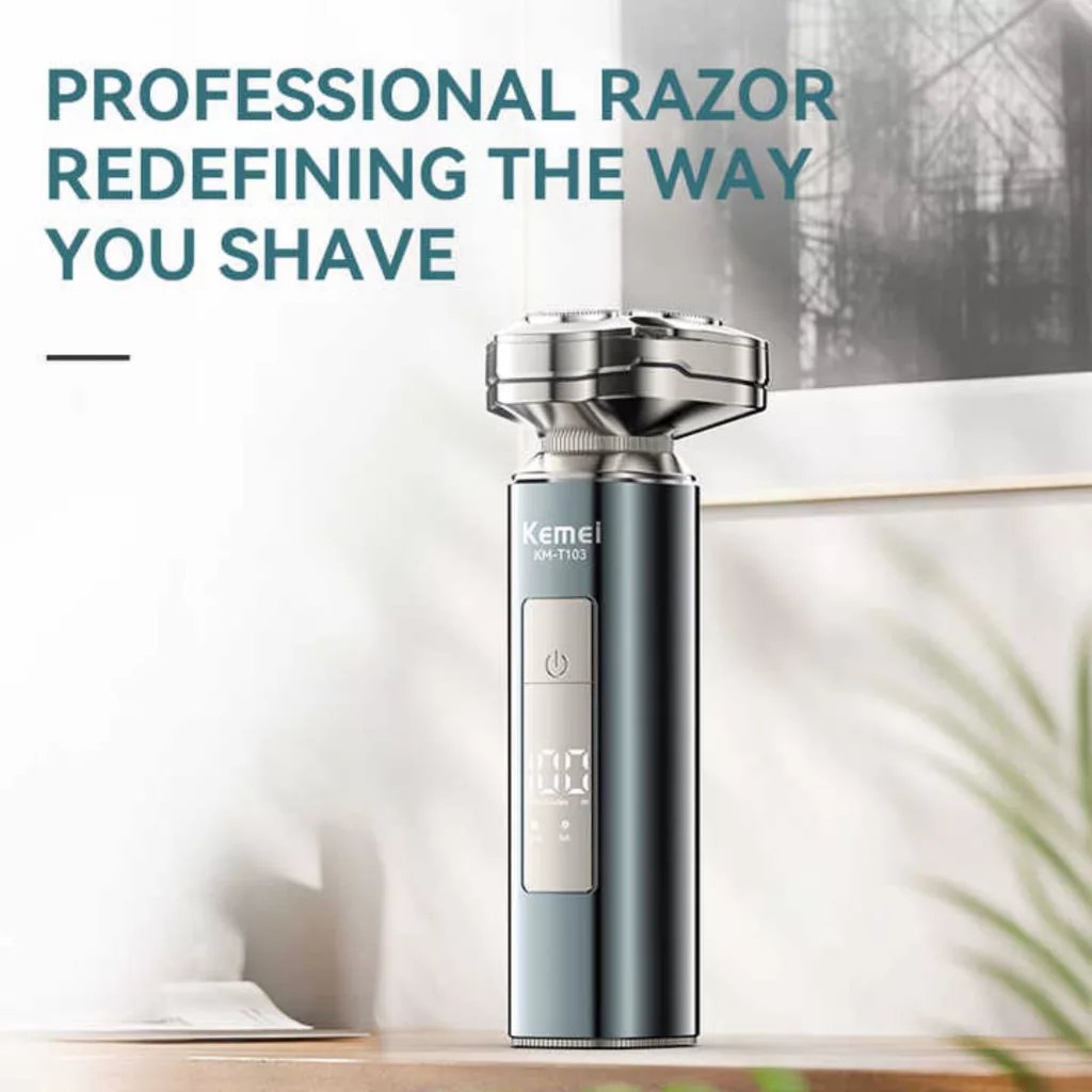 ست ماشین اصلاح موی صورت و بدن شارزی کیمی مدل km-t103