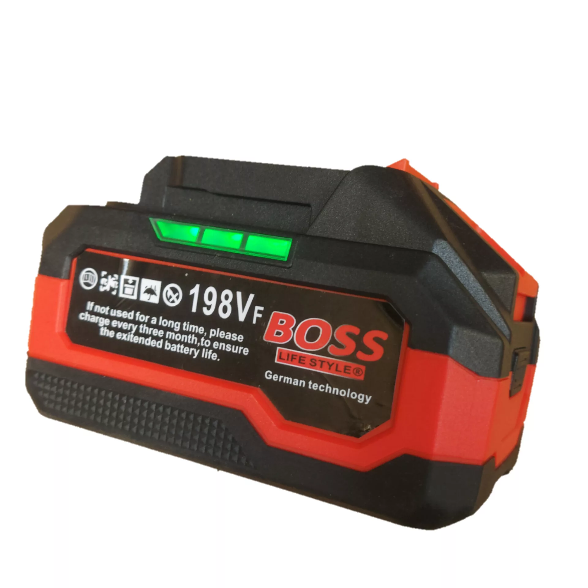 دریل پیچ گوشتی شارژی صنعتی باس مدل 198V مجموعه 22 عددی