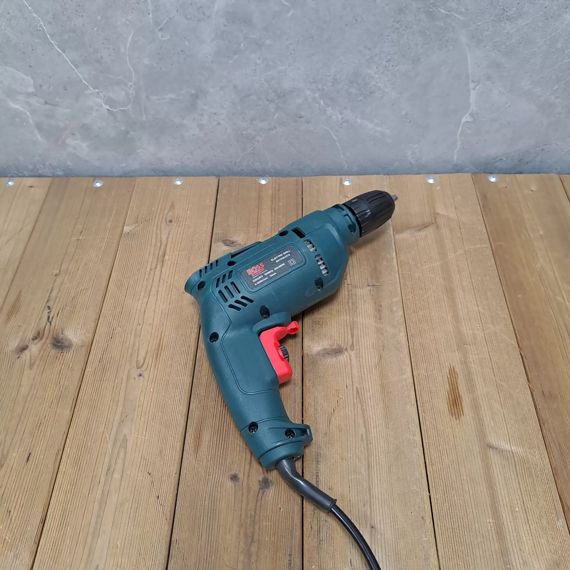 دریل پیچ گوشتی برقی سه نظام 10 اتوماتیک 600 وات باس مدل LIFE_STYLE