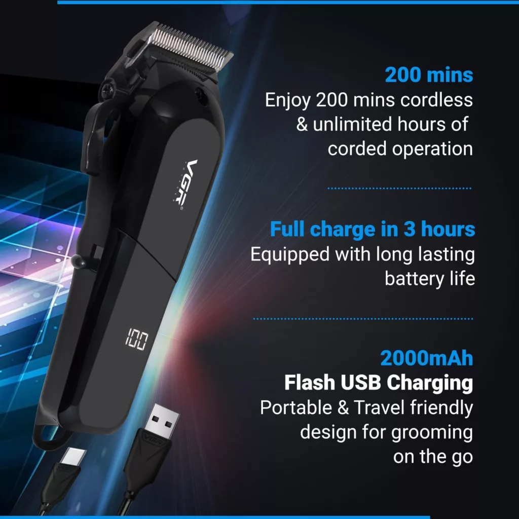 ماشین اصلاح موی سر وی جی ار مدل 118