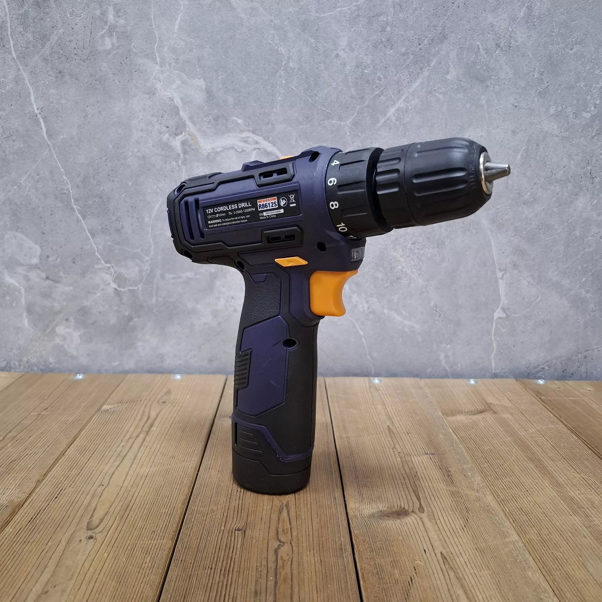 دریل پیچ گوشتی شارژی سه نظام 12 ولت  رابین مدل  8612