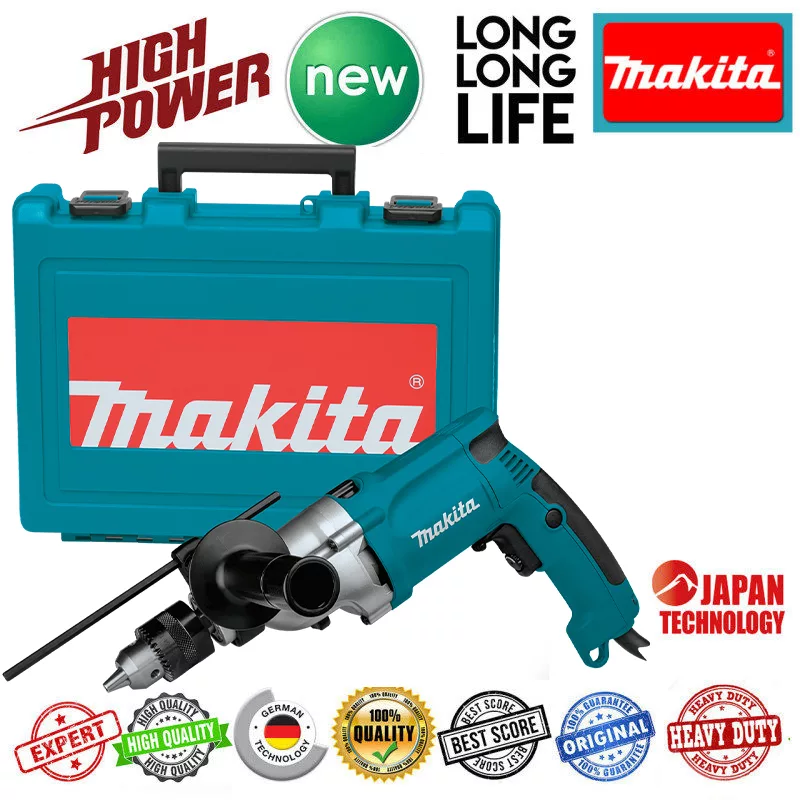 دریل چکشی گیربکسی ماکیتا مدل فوق حرفه ای HP 2050