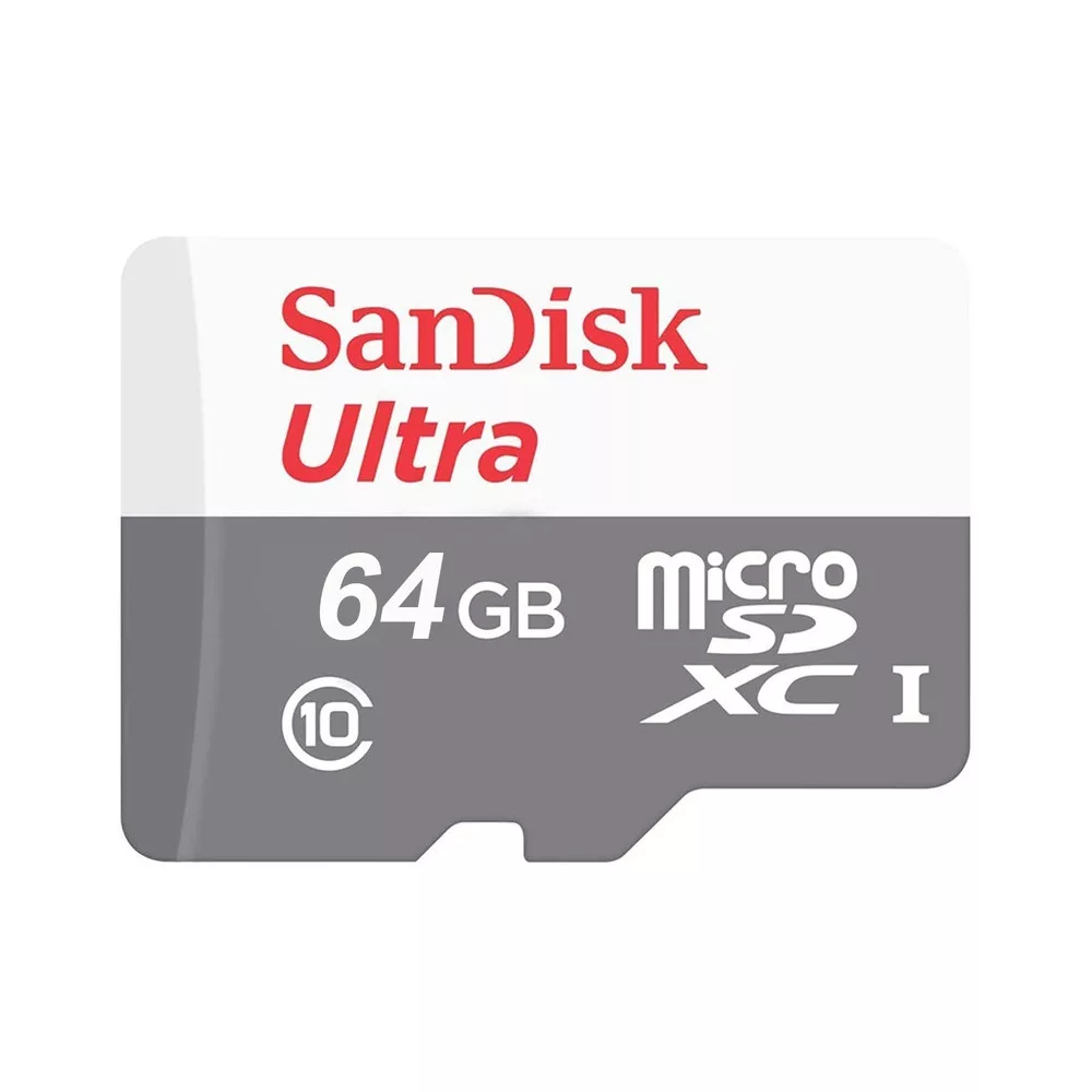 کارت حافظه microSDXC سن دیسک مدل Ultra کلاس 10 استاندارد UHS-I U1 سرعت 100MBps ظرفیت 64 گیگابایت