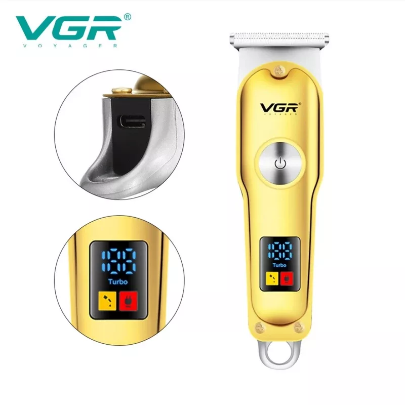 ماشین اصلاح موی سر و صورت شارژی وی جی ار مدل v-290- stars