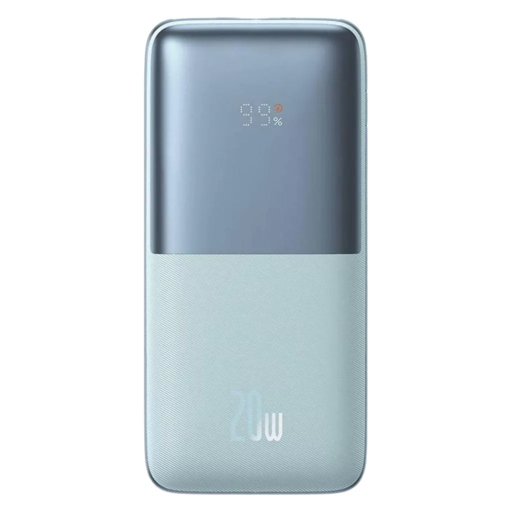 پاوربانک باسئوس مدل PPBD2-1020 ظرفیت 10000 میلی‌آمپر ساعت