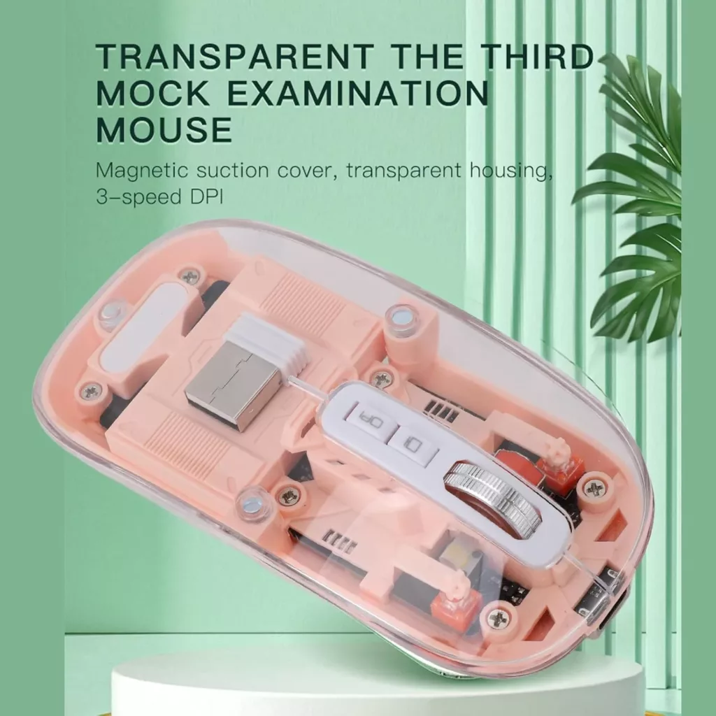 ماوس بی سیم مدل transparent