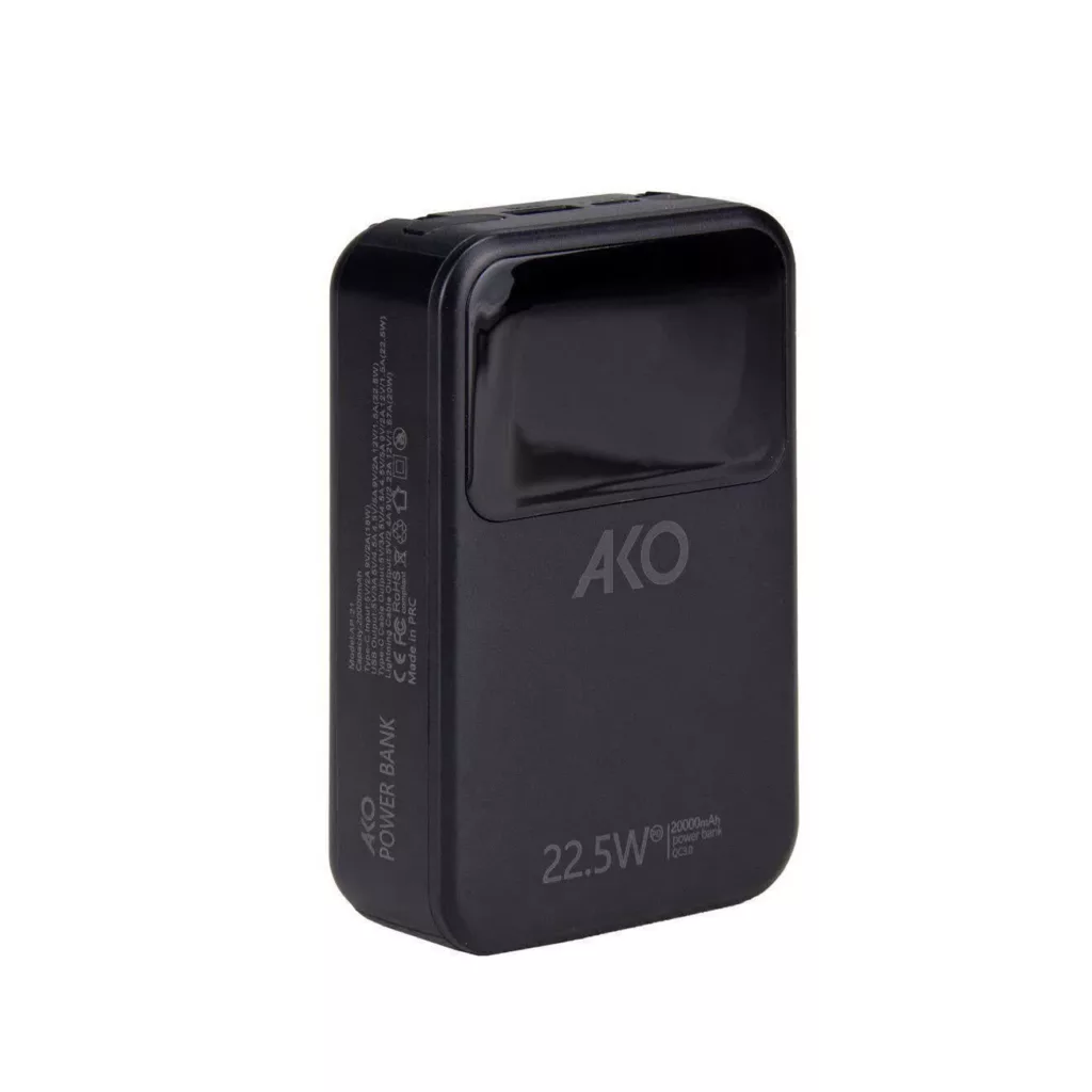 پاوربانک آکو مدل AP-21 Mini  ظرفیت 20000 میلی آمپر ساعت