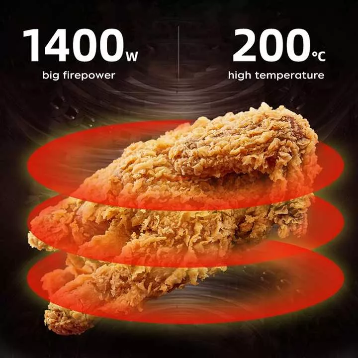 سرخ کن بدون روغن مدل POWERFULL FRYER