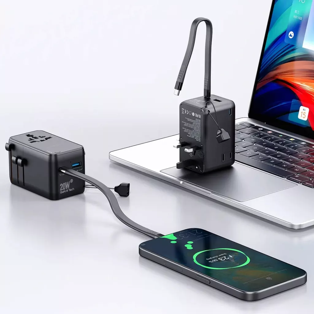 پاوربانک پاورولوجی مدل PWCUQC054BK ظرفیت 4000 میلی آمپر ساعت