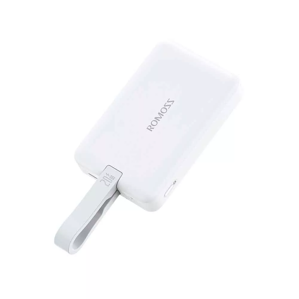 پاوربانک بی سیم 15 وات روموس مدل WMS10 121 ظرفیت 10000 میلی آمپرساعت
