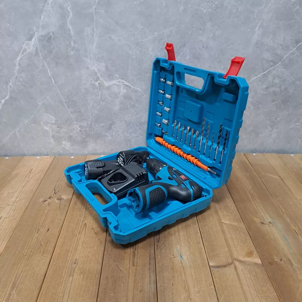 مجموعه 29 عددی دریل پیچ گوشتی شارژی صنتعی باس مدل GERMANY _TECHNOLOGY