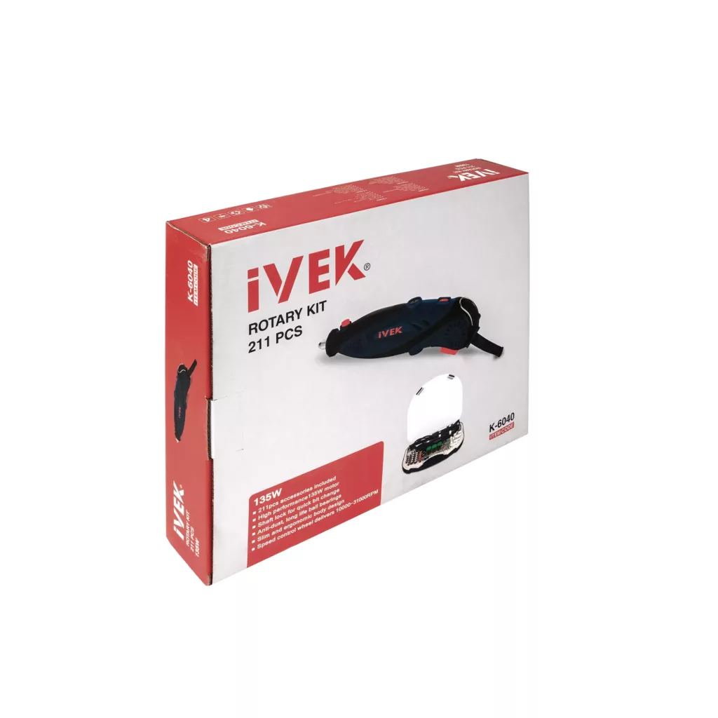 فرز مینیاتوری ایوک مدل K-6040 مجموعه 211 عددی