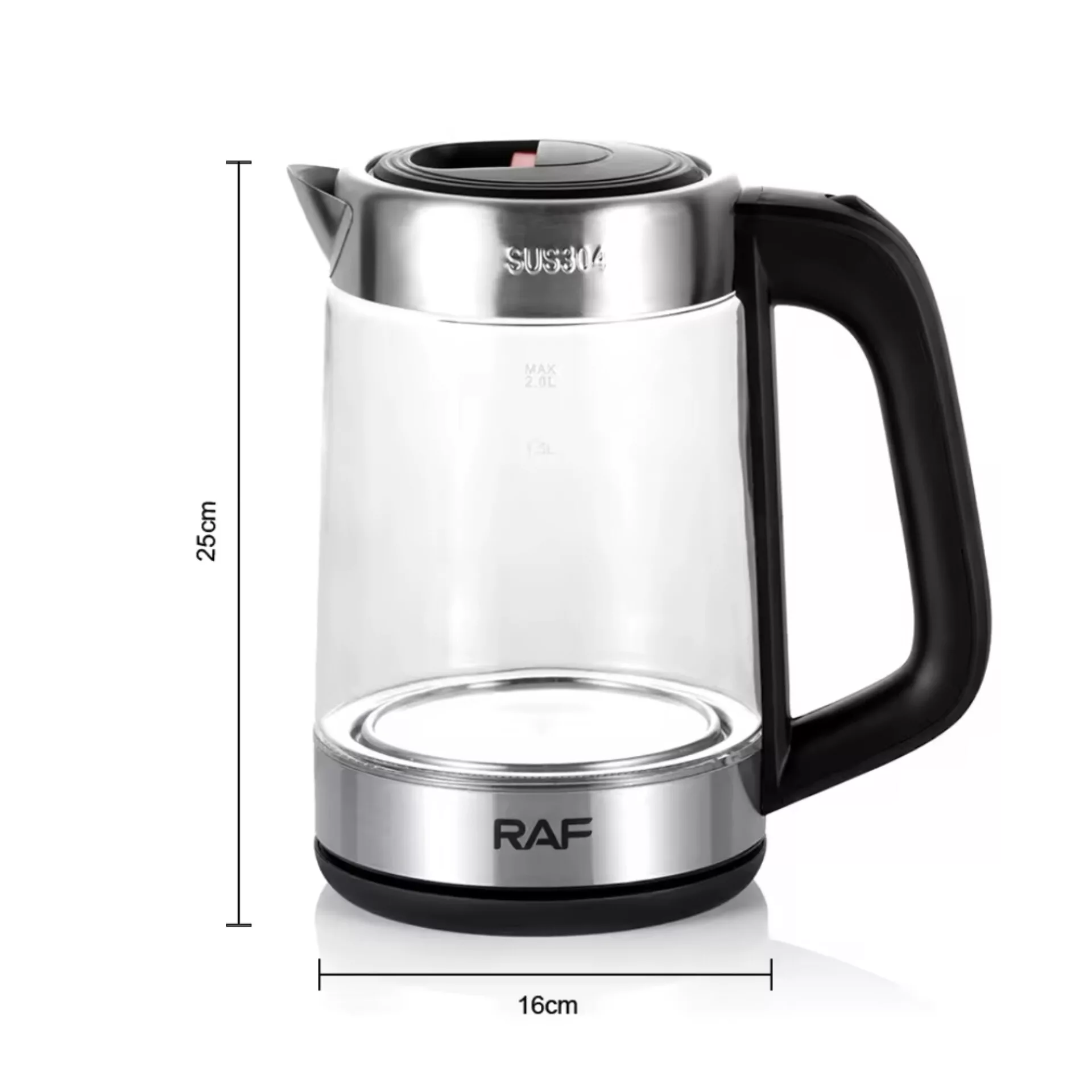 کتری برقی راف مدل R.7212 گنجایش 2 لیتر