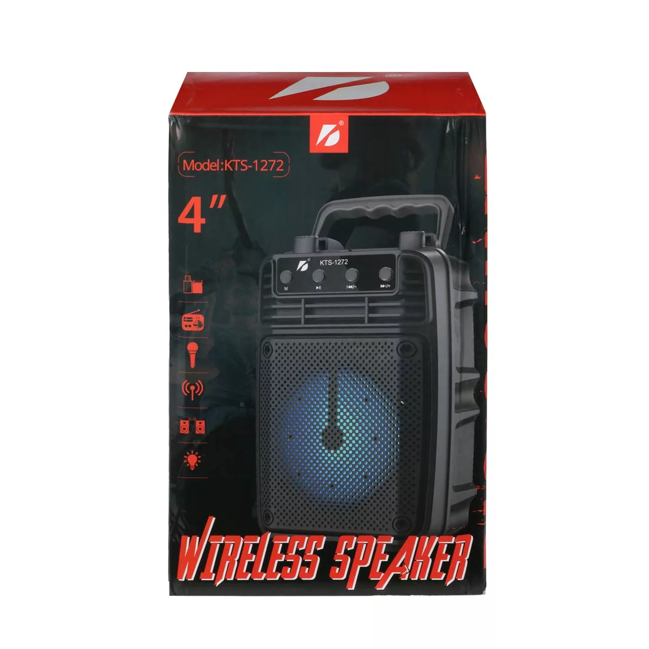 اسپیکر بلوتوثی قابل حمل کی تی اس مدل kts-1272