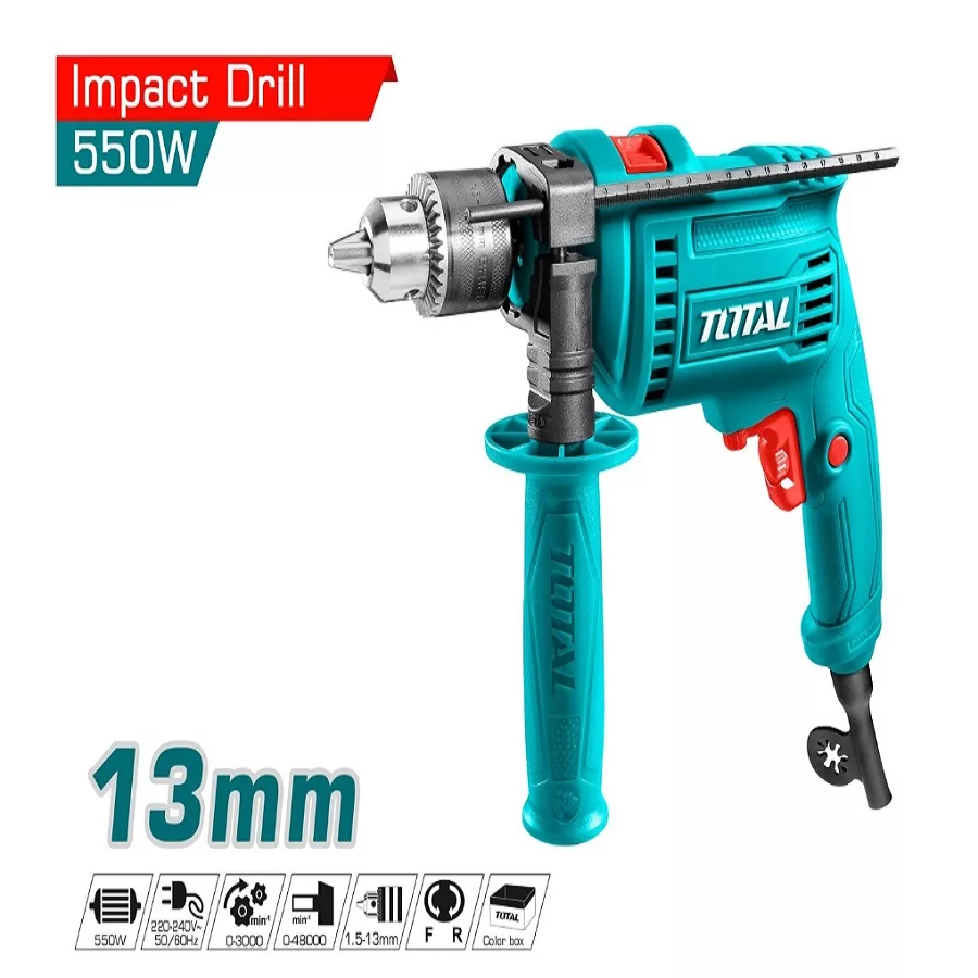 دریل چکشی توتال مدل TG105136