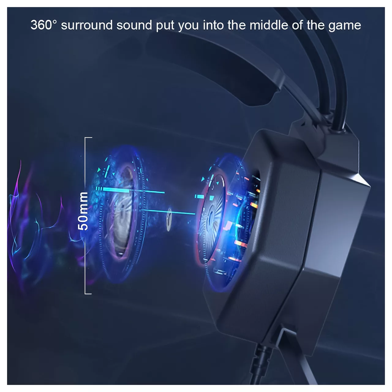 هدست مخصوص بازی اونیکوما مدل X20 (7.1)