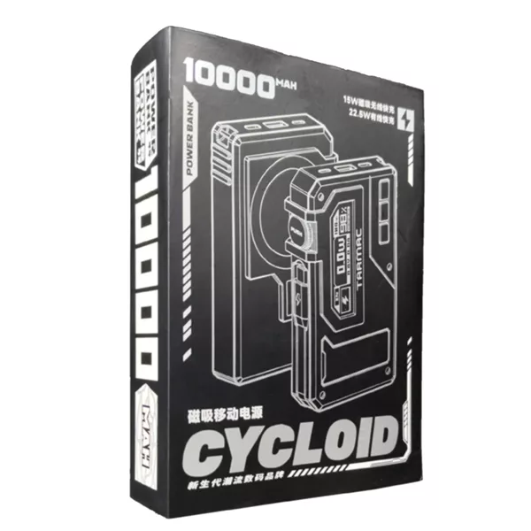 پاوربانک سایکلوید مدل PK10M ظرفیت 10000 میلی آمپر ساعت