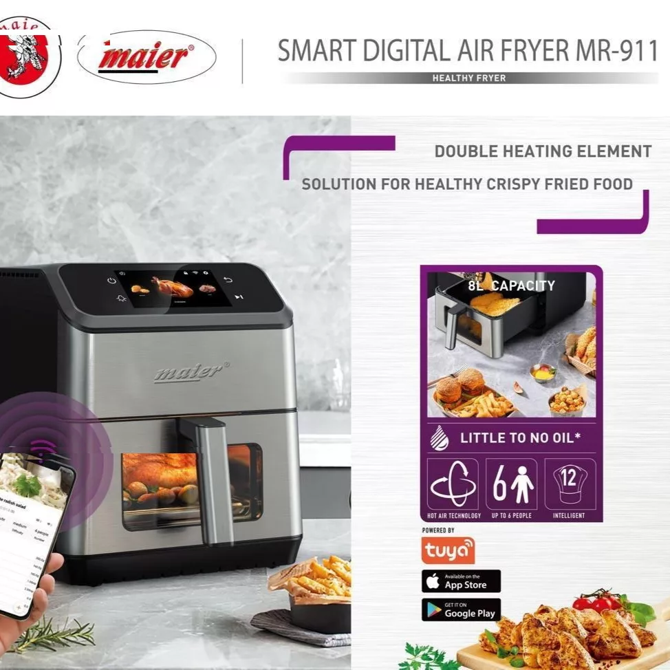 سرخ‌کن ۸ لیتر مایر مدل mr-911