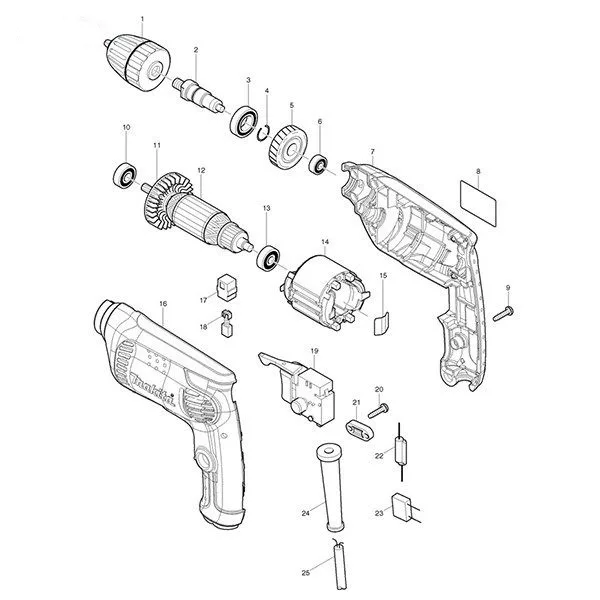 دریل ماکیتا مدل 6413