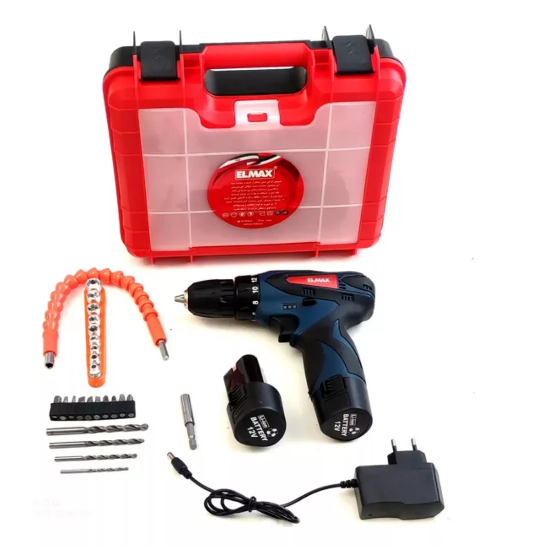 دریل شارژی المکس مدل 210