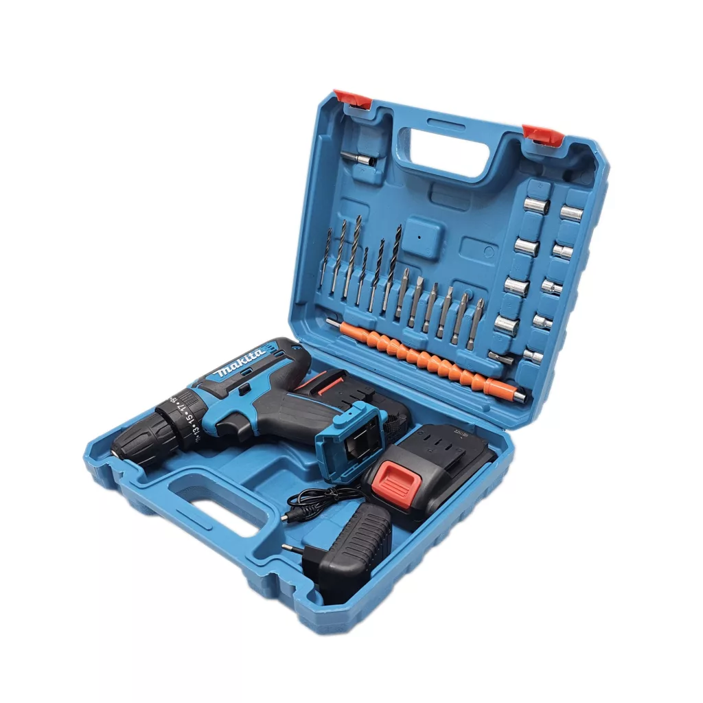 دریل چکشی صنعتی ماکیتا مدل 36 مجموعه 28 عددی