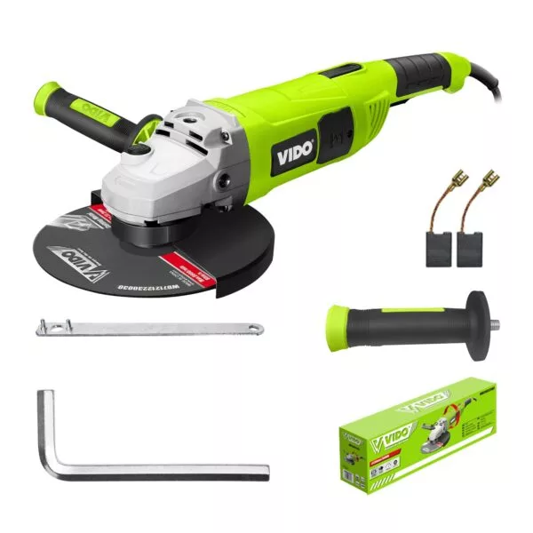 فرز 230 میلیمتری 2600 وات ویدو مدل سنگبری حرفه ای کد WD010512600