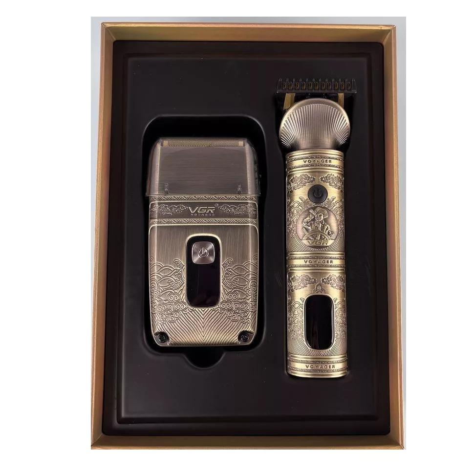 ست ماشین اصلاح موی صورت و بدن وی جی ار مدل V-649