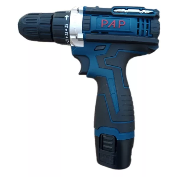 دریل شارژی پی.ای.پی مدل 1225 مجموعه 30 عددی