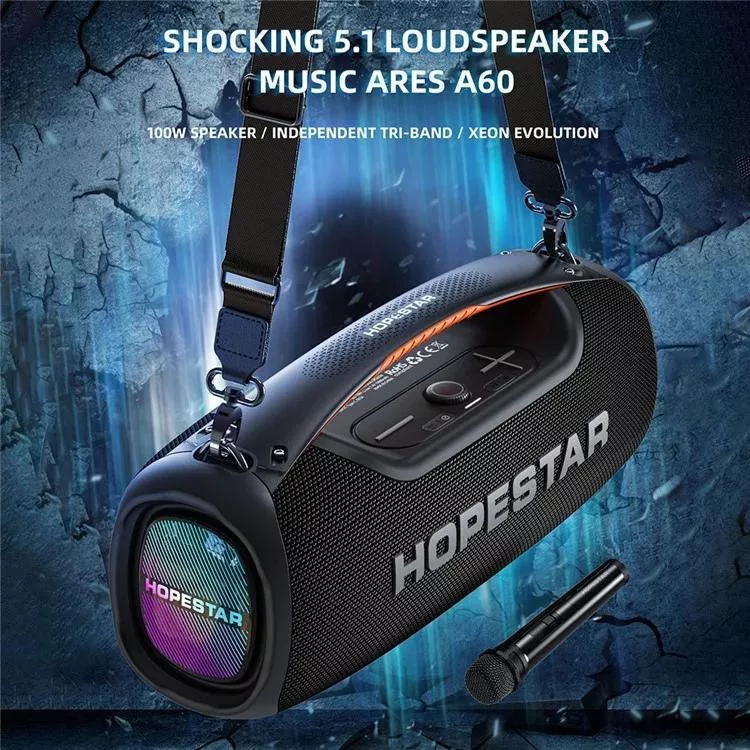 اسپیکر بلوتوثی قابل حمل هوپ استار مدل A60