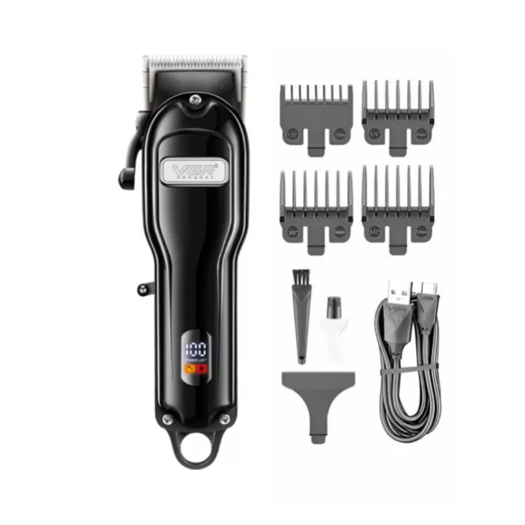 ماشین اصلاح موی سر و صورت شارژی وی جی ار مدل V-251