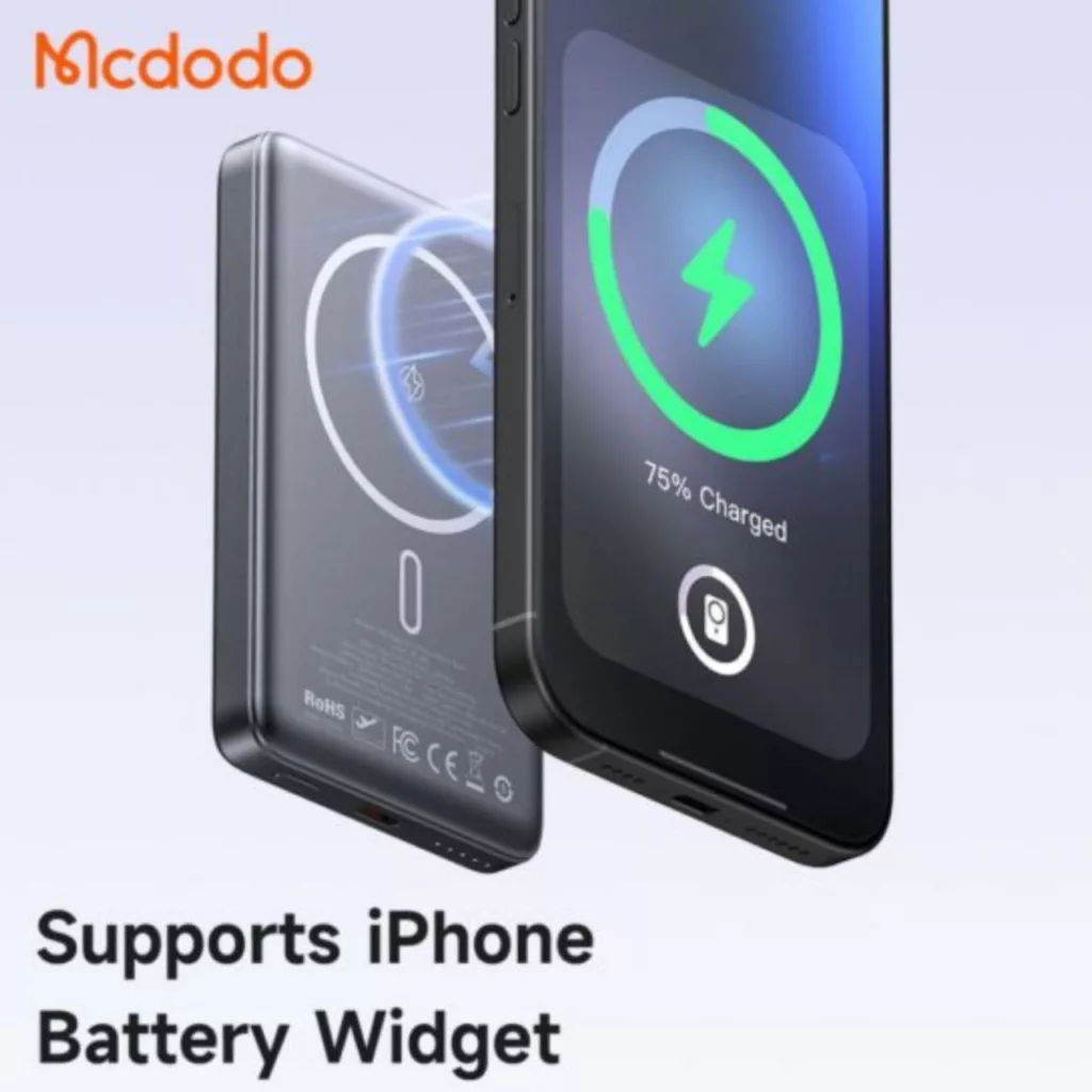 پاوربانکمک دودو مدلMC-4651 ظرفیت ۱۰۰۰۰میلی آمپر ساعت