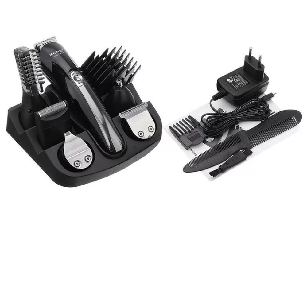 ست ماشین اصلاح موی صورت و بدن شارژی کیمی مدل Grooming&nbsp; 11in1