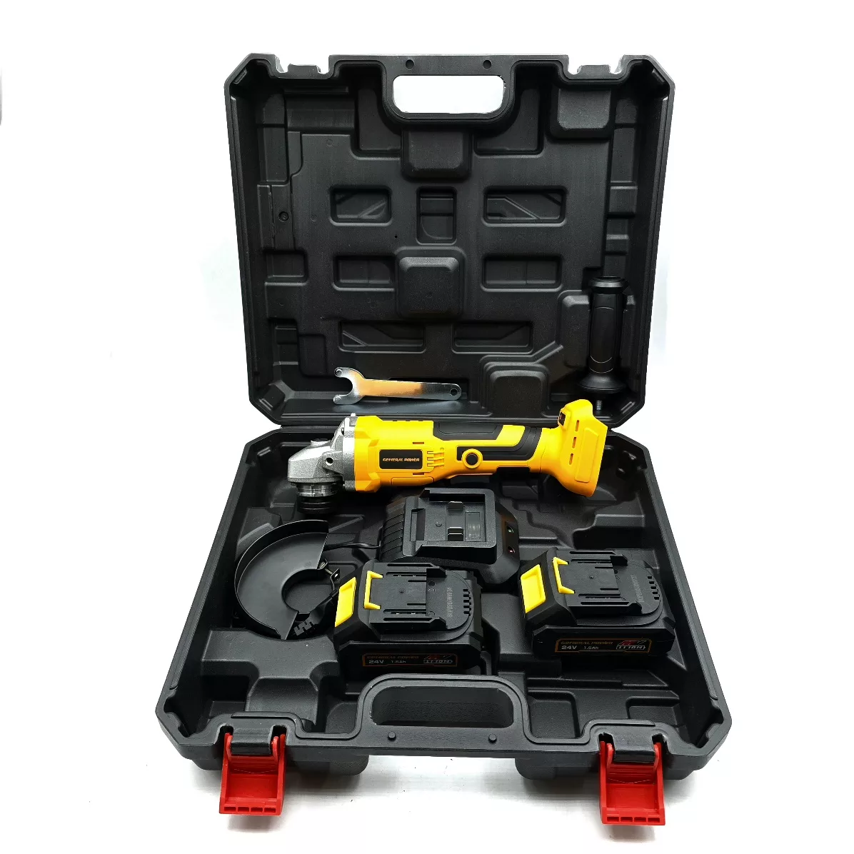 مینی فرز شارژی براشلس 115 میلی متری 24 ولت جنرال پاور مدل STAG-2001BL مجموعه 4 عددی مینی فرز شارژی براشلس 115 میلی متری 24 ولت جنرال پاور مدل STAG-2001BL مجموعه 4 عددی