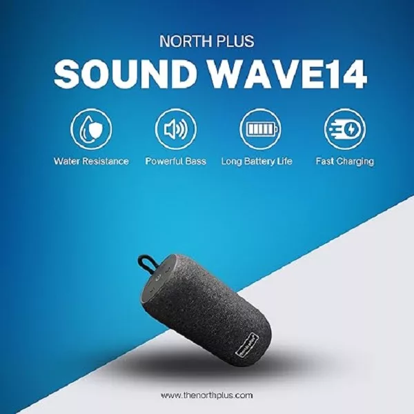اسپیکر قابل حمل نورث پلاس مدل SOUNDWAVE14