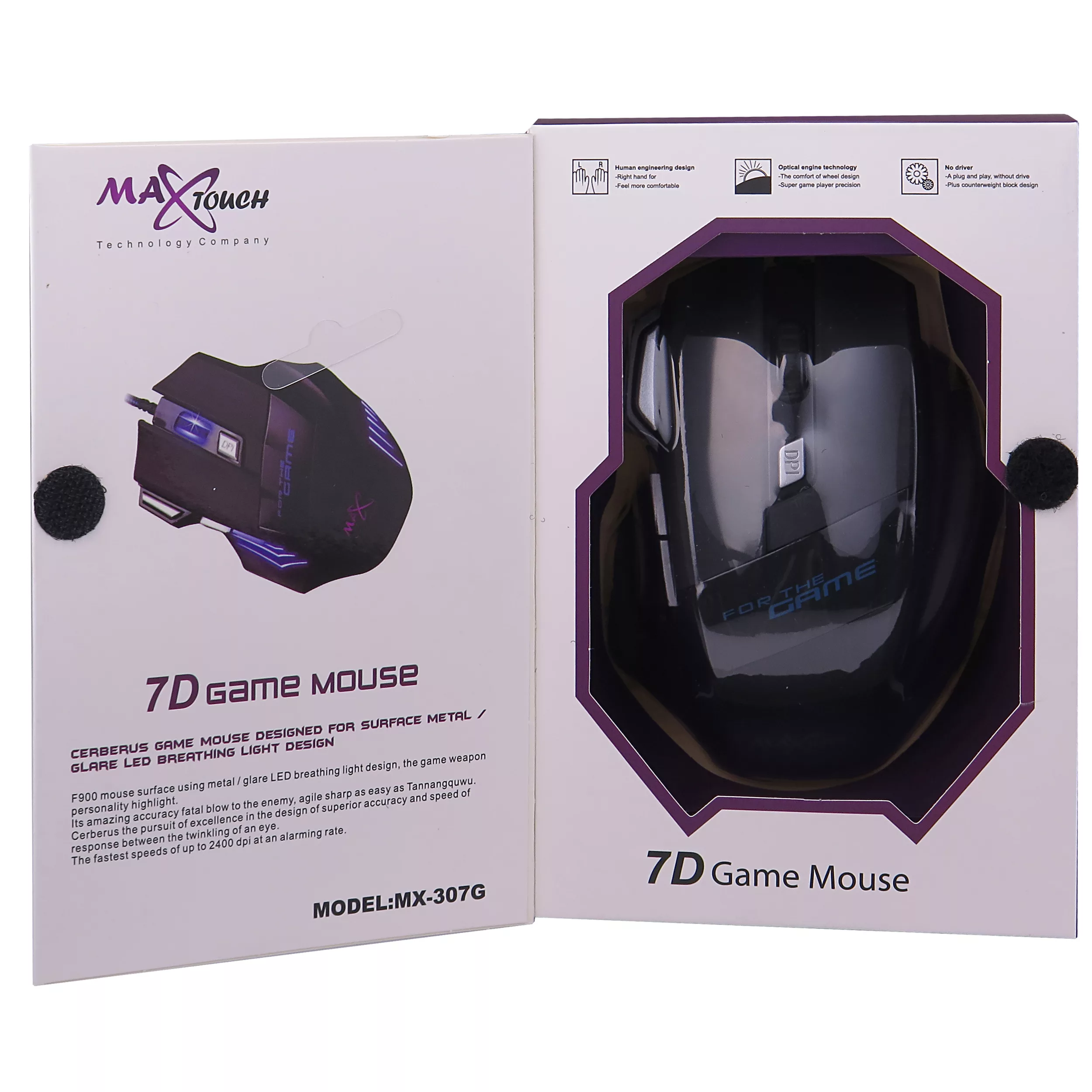 ماوس مخصوص بازی مکس تاچ مدل MX307G