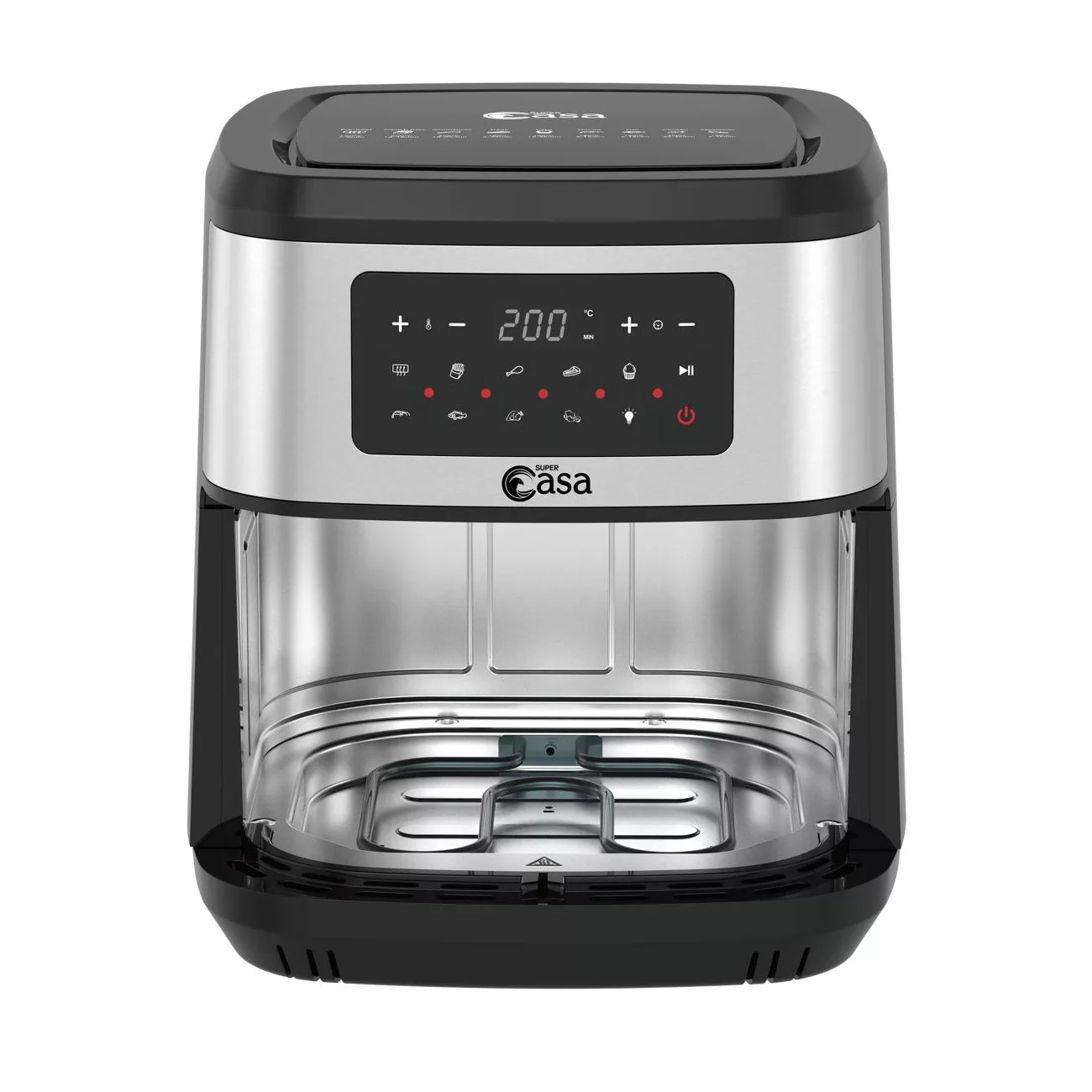 سرخ کن بدون روغن سوپر کاسا مدل دو المنته casa-8592