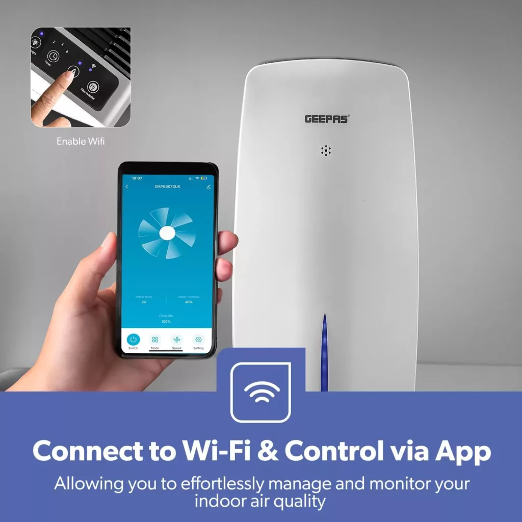 دستگاه تصفیه کننده هوا جی پاس مدل GAP63073UK