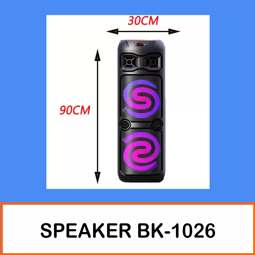 اسپیکر بلوتوثی اودیوبوپ مدل BK-1026