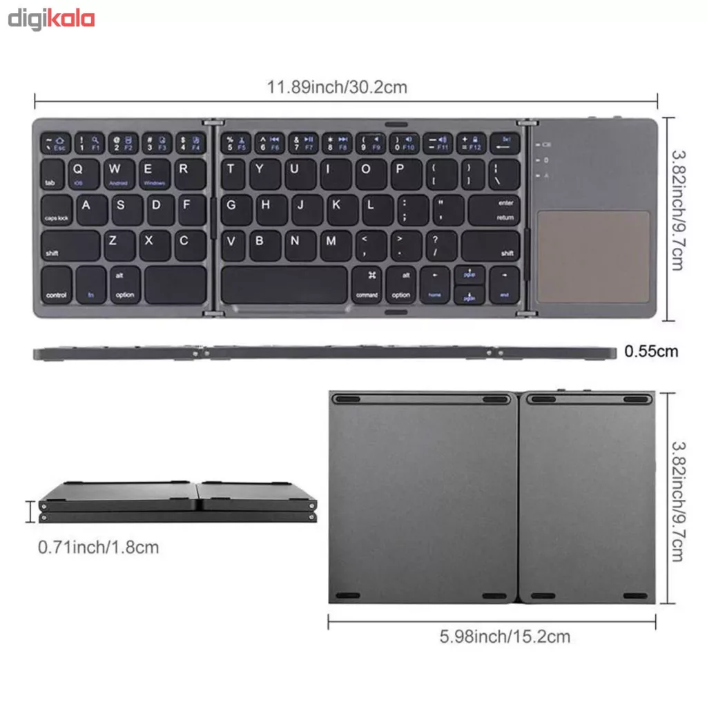 کیبورد بی سیم مدل B033