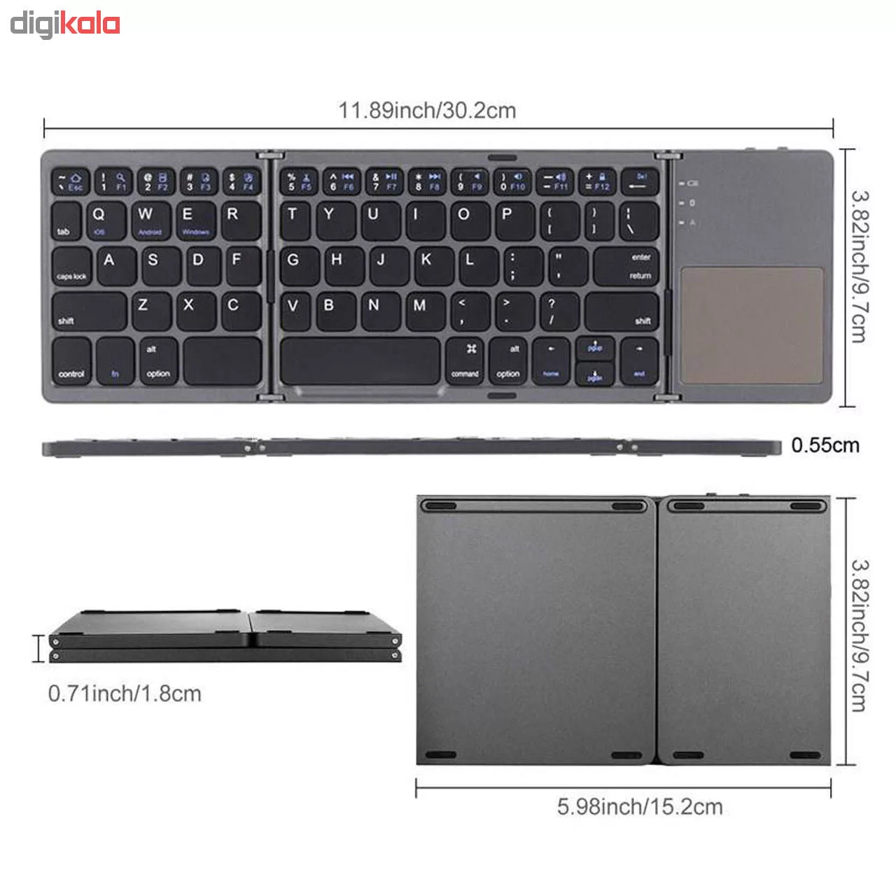 کیبورد بی سیم مدل B033