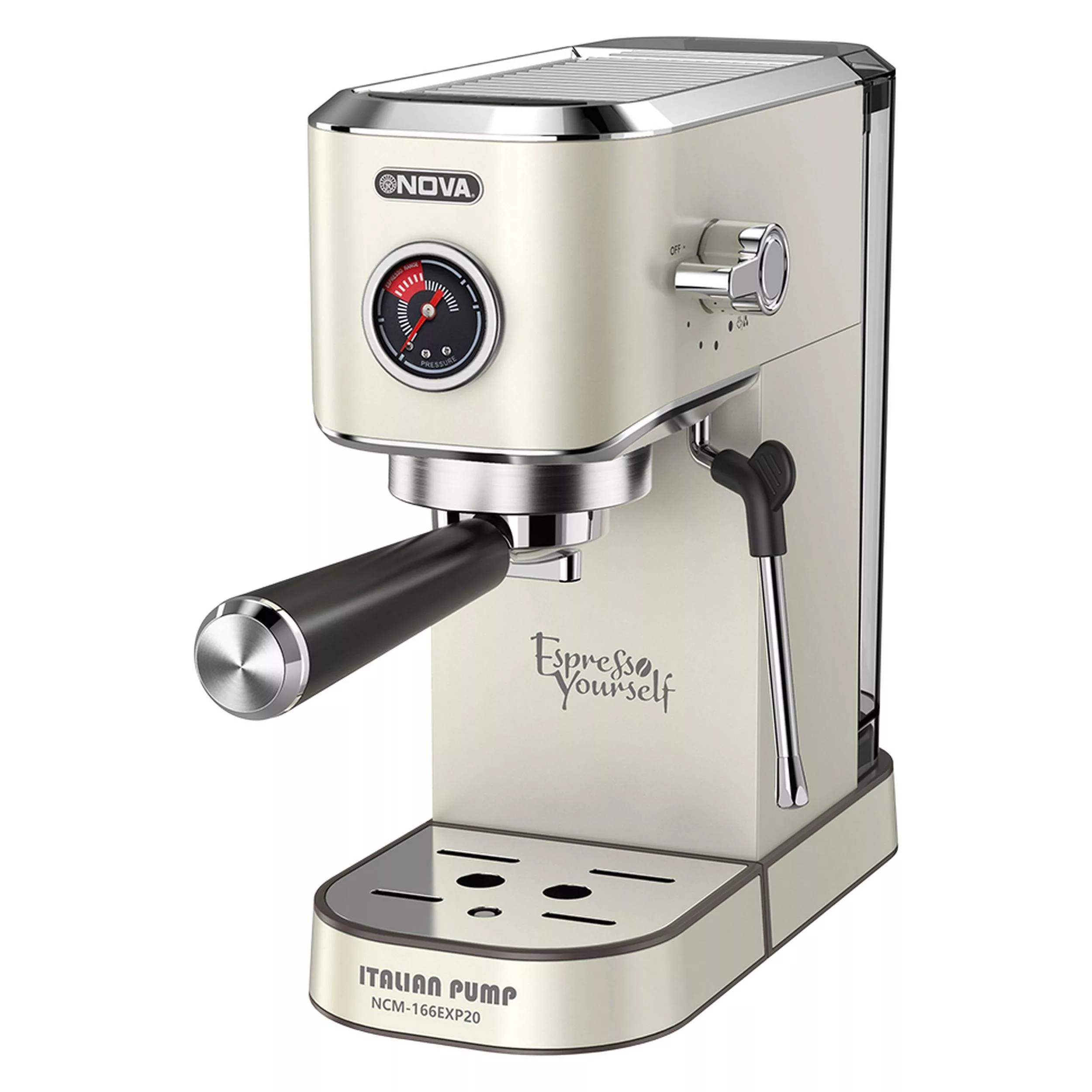 اسپرسو ساز نوا مدل NCM166-EXP-20 اسپرسو ساز نوا مدل NCM166-EXP-20