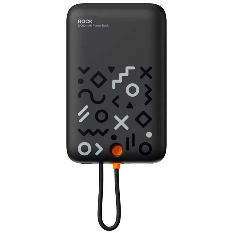 پاوربانک راک مدل P28 ظرفیت 10000 میلی آمپر ساعت