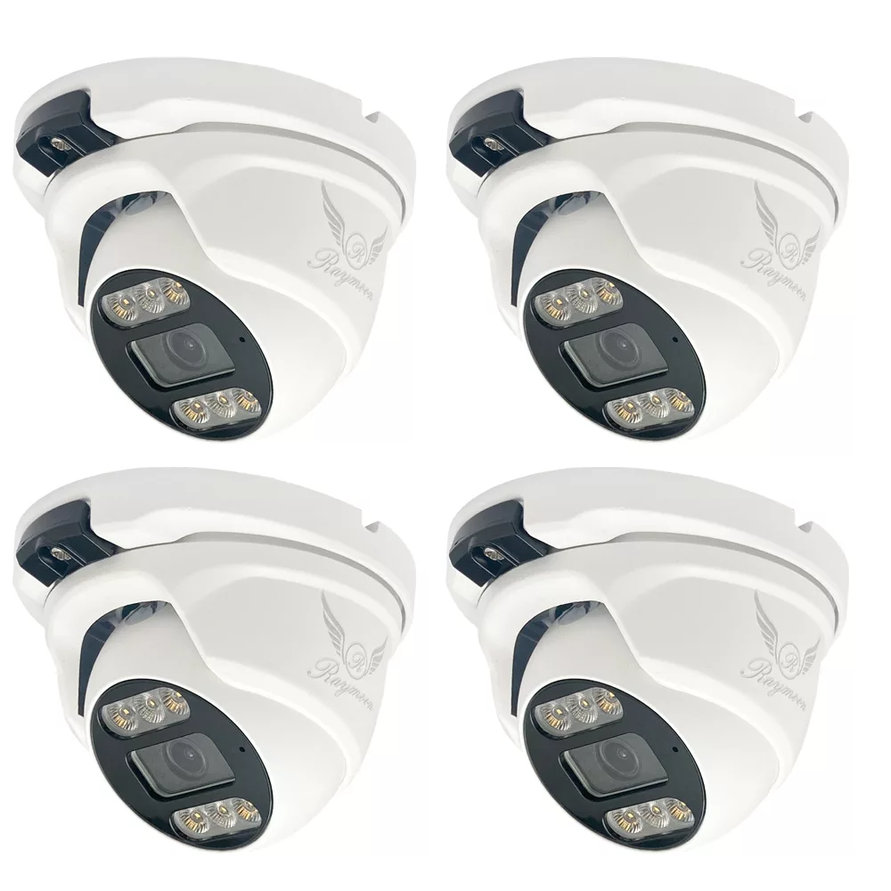 دوربین مداربسته تحت شبکه رایمون مدل 5 مگاپیکسل کد H52 بسته چهار عددی