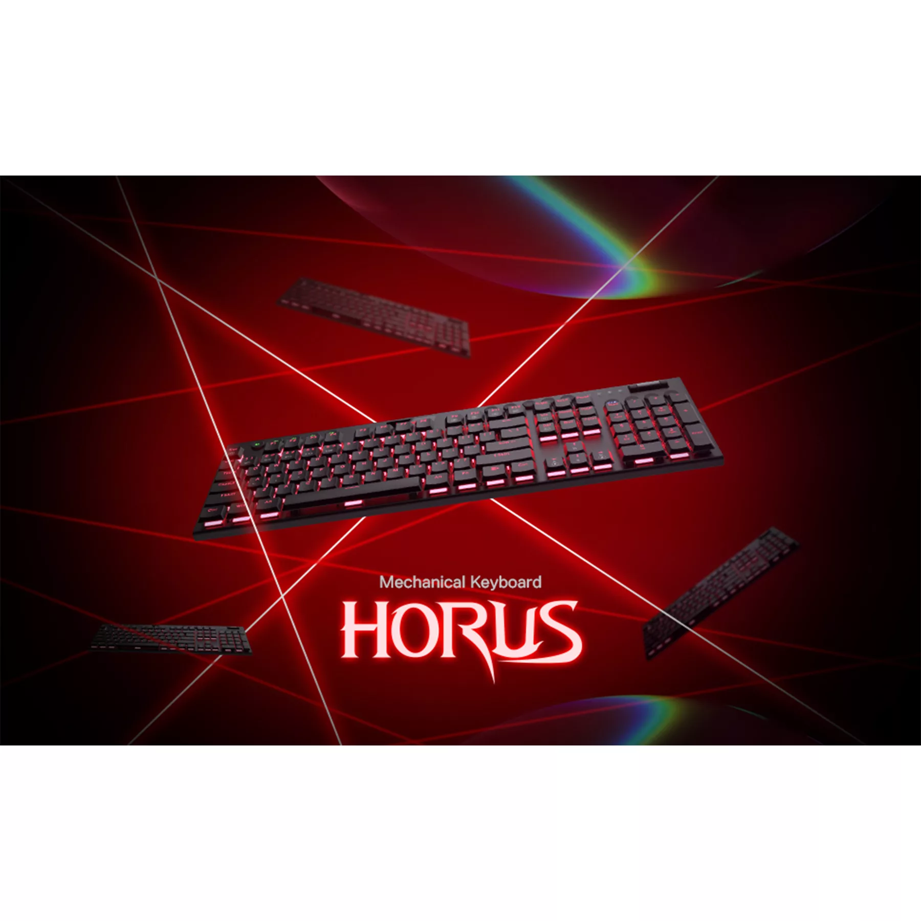 کیبورد مخصوص بازی ردراگون مدل Horus K618